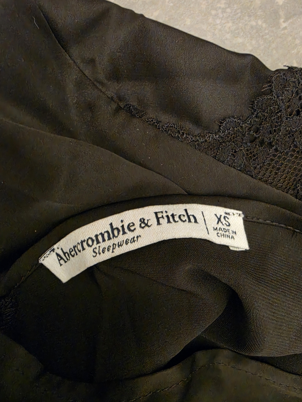 Abercrombie & Fitch Satin Lace-Trim Sleepwear - Picture 5 of 5